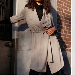 Aritzia Babaton Quincey jacket modern taupe XXS